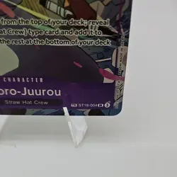 One Piece CCG Zoro-Juurou ST18-004 Emperors New World Treasure Rare Foil EN - Image 5