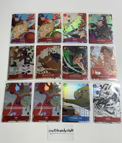 One Piece TCG Gift Collection 2023 Lot Of 12 See pics - Image 1