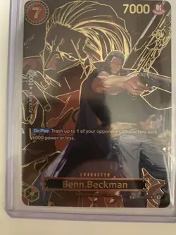 Benn.Beckman (SP) OP09-009 Carrying On His Will Foil One Piece Tcg - Image 1