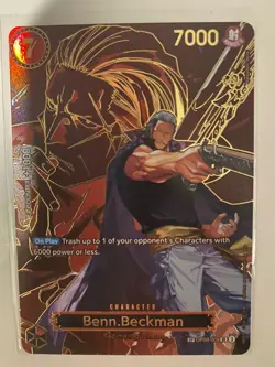 Benn.Beckman (SP) OP09-009 Carrying On His Will Foil One Piece Tcg - Image 2