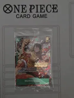 Monkey.D.Luffy P-135 Winner Stamp OP16 Pre-Release Event Promo Card - Image 1