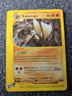 Vintage Kabutops Skyridge 14/144 Rare Non Holo Pokemon Card - Image 1