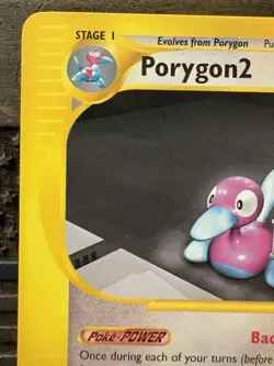 Pokemon TCG Porygon2 Aquapolis Non-Holo Rare Card 28/147 LP/MP - Image 2