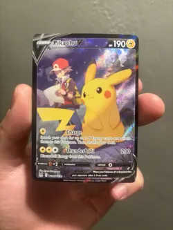 Pikachu 4 card Lot! , Lost origin, crown zenith, radiant collection! - Image 4