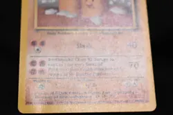 Dugtrio 19/102 MP Base Set Regular Rare Unlimited Pokemon TCG Card - Image 5