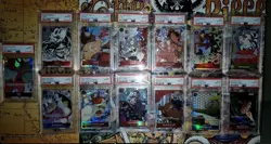 2023 One Piece Gift Collection Complete 13 Card PSA 10 set - Image 1