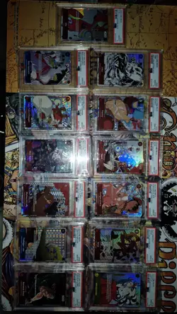 2023 One Piece Gift Collection Complete 13 Card PSA 10 set - Image 2