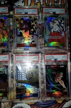 2023 One Piece Gift Collection Complete 13 Card PSA 10 set - Image 5