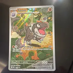 Tyrunt 070 Promo Card Prefect Order Etb Promo Full Art NM - Image 1
