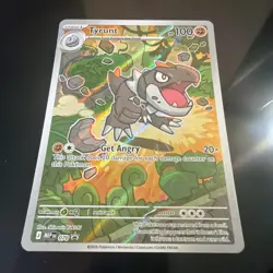 Tyrunt 070 Promo Card Prefect Order Etb Promo Full Art NM - Image 3