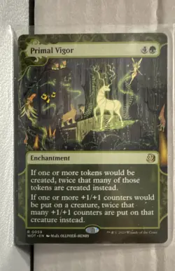 Primal Vigor Wilds of Eldraine: Enchanting Tales Regular - Image 1