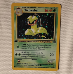 Pokemon TCG Victreebel 14/64 Jungle 1st Edition Holo Rare ENG 1999 HP80 - Image 1