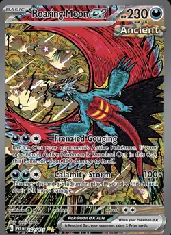 Roaring Moon ex - 162/131 - Pokemon Prismatic Evolutions Special Illustration NM - Image 1