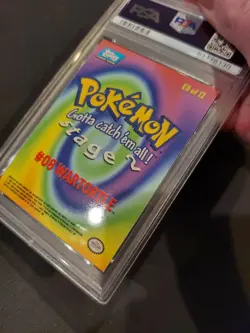 PSA 9 Wartortle Foil Topps Pokemon Movie Edition - Image 4