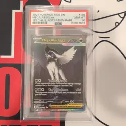 Pokemon Mega Absol ex Special Illustration Rare Holo 180/132 ME01 English PSA 10 - Image 1
