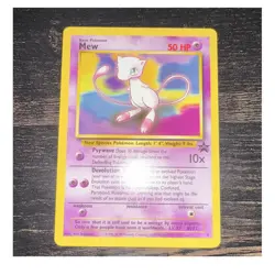 Wizards of the Coast Pokemon TCG Mew 8/53 Promo Regular Black Star 50 HP 2000 - Image 1