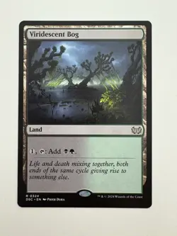 Viridescent Bog MTG Magic the Gathering Card NM Near Mint DSC - Image 1