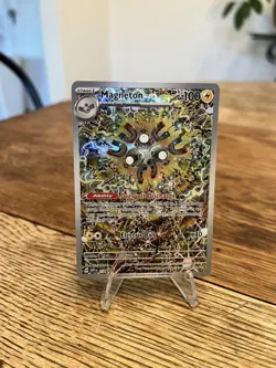 Magneton SVP 159 Promo Scarlet & Violet Pokemon TCG NM Full Art Shinji Kanda - Image 1