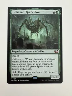 Ishkanah Grafwidow MTG Magic the Gathering Card NM Near Mint DSC - Image 1