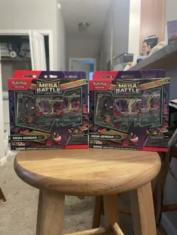 Pokemon TCG Mega Gengar EX Haunter Promo Mega Battle Deck Lot of 2 SEALED - Image 1