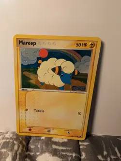 Pokemon Mareep 62/115 Unseen Forces Reverse Holo Stamped 2005 50HP - Image 1
