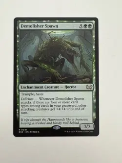 Demolisher Spawn MTG Magic the Gathering Card NM Near Mint DSC - Image 1