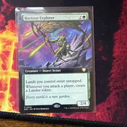 R 0035 Horizon Explorer COMMANDER EXTENDED ART Rare Edge of Eternities MTG EOE - Image 1