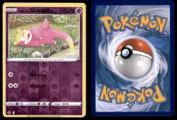 Galarian Slowpoke 054/198 Common Chilling Reign Pokemon TCG Reverse Holo NM - Image 3
