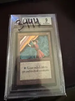 MTG LIMITED EDITION BETA --- BGS 9 Forcefield --- Magic the Gathering - Image 1