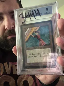 MTG LIMITED EDITION BETA --- BGS 9 Forcefield --- Magic the Gathering - Image 2