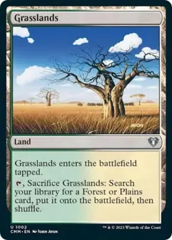 Grasslands - Near Mint MTG Commander Masters - Image 1