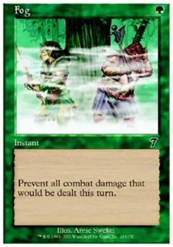 Fog - Light Play MTG 7th Edition - Image 1