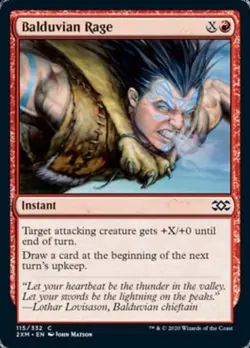 Balduvian Rage - Light Play MTG Double Masters - Image 1