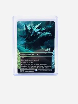 MTG, Lumbering Falls, (Borderless), Edge of Eternities: Stellar Sights, MT/NM - Image 1