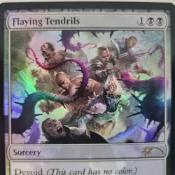 2x MTG FOIL Flaying Tendrils Friday Night Magic FNM Promo NM Near Mint - Image 5