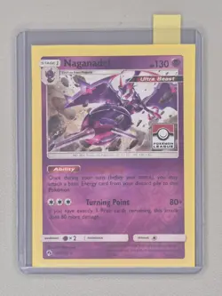 Pokemon TCG Naganadel 108/214 Lost Thunder League Promo Reverse Holo Rare Mint - Image 1
