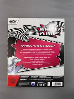 Pokemon TCG Scarlet & Violet White Flare Binder Collection Box NEW SEALED - Image 3