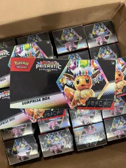 [Brand New / Sealed ] Pokemon TCG Prismatic Evolutions Surprise Box (LOT OF 24) - Image 3