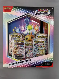 Pokemon Prismatic Evolutions Binder Collection NEW SEALED - Image 1