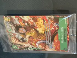 Monkey.D.Luffy P-135 Winner Stamp OP16 Pre-Release Event Promo Card Sealed - Image 3