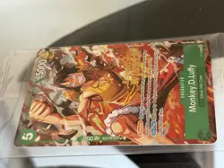 Monkey.D.Luffy P-135 Winner Stamp OP16 Pre-Release Event Promo Card Sealed - Image 4
