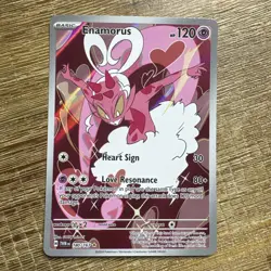 Pokemon Enamorus Twilight Masquerade TWM Illustration Rare card 180/167 English - Image 1
