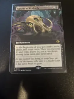 MTG English Ripples of Undeath (Extended Art) NM Foil Modern Horizons 3 - Image 1