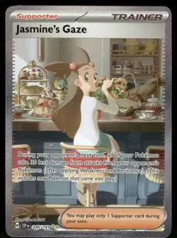 Pokemon Cards Jasmine's Gaze 245/191 Surging Sparks Special Illustration Rare NM - Image 1