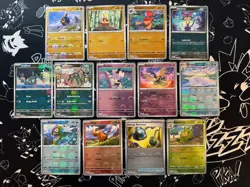 Pokemon TCG White Flare Poke Ball Reverse Holo Bundle - 13 Cards - No Repeats - Image 1