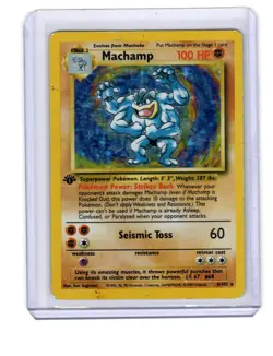 Pokemon TCG HOLO 1st Edition Machamp / Charizard / Hydreigon (3 Card Lot) - Image 1
