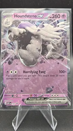 SV: Scarlet & Violet Promo Cards #162 Houndstone ex Holo - Image 1
