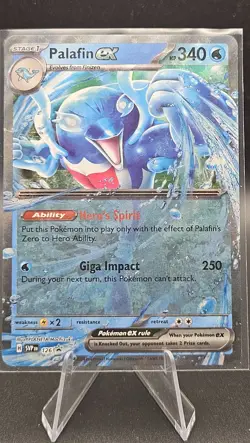 SV: Scarlet & Violet Promo Cards #126 Palafin ex Holo - Image 1