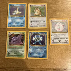 Pokemon Vintage Holo Lot 5 Cards 1999 WOTC - Image 1