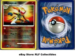 2008 Pokemon, D&P Majestic Dawn, #22/100 Infernape, Reverse Holo Rare - Image 1